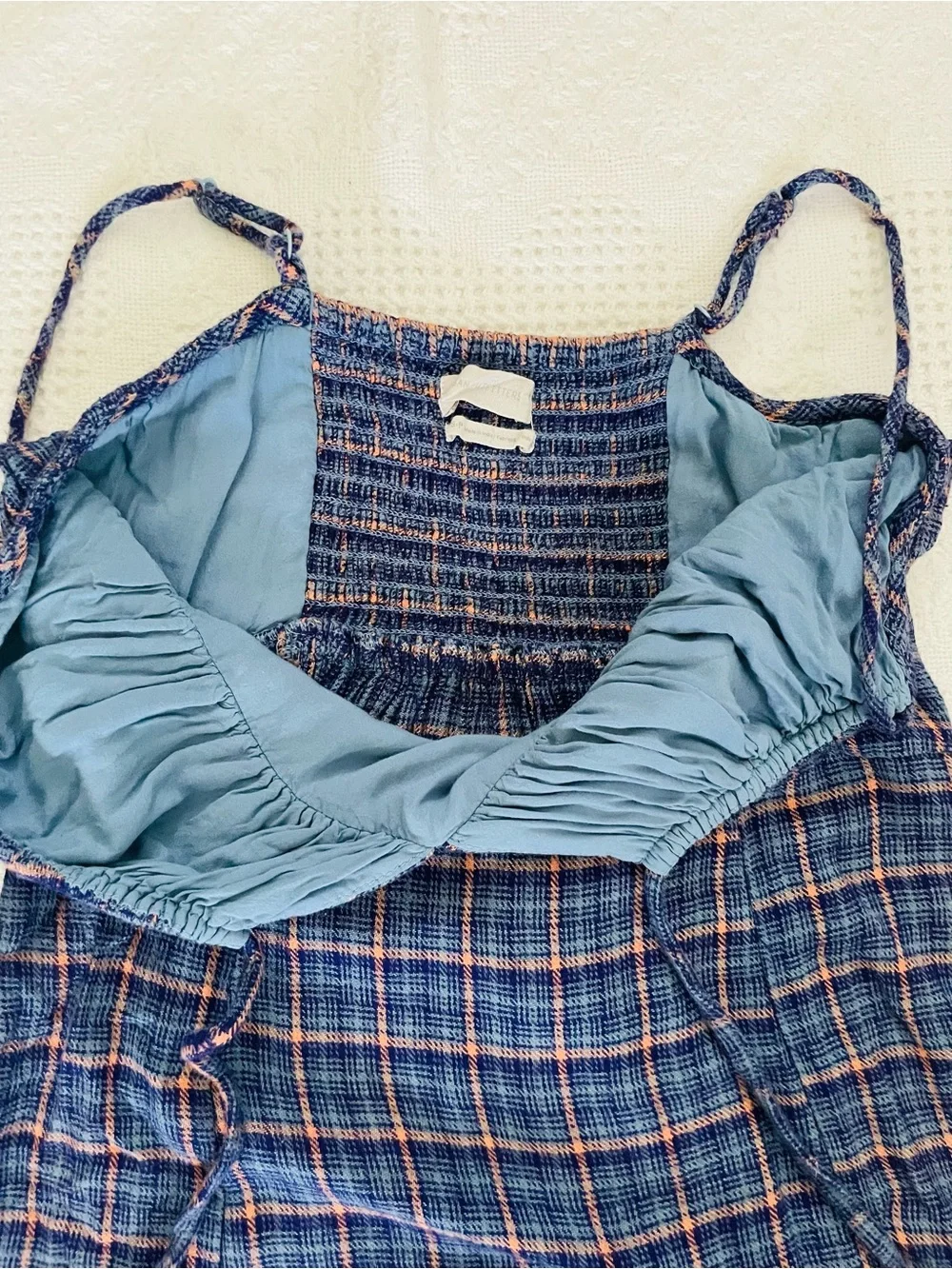 Urban Outfitters Plaid Summer Dress Size Small